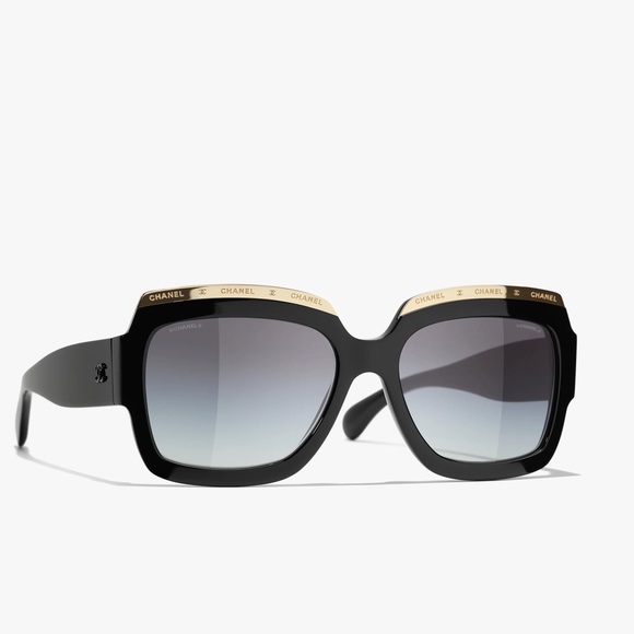 CHANEL EXCLUSIVES SQUARE SUNGLASSES - Picture 8 of 15